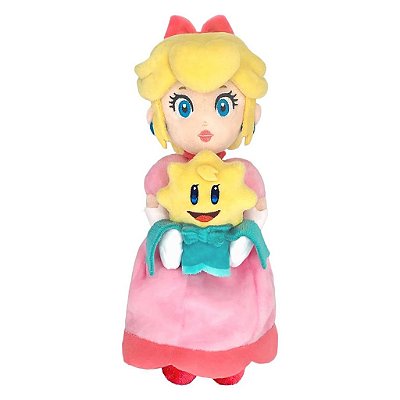 Pelúcia Little Buddy Super Mario Peach & Stella 25 cm