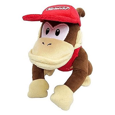 Pelúcia Little Buddy Super Mario Diddy Kong 18 cm