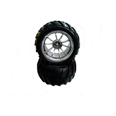 Roda Cromada 1/10 Truck Himoto 08010V (2 un)