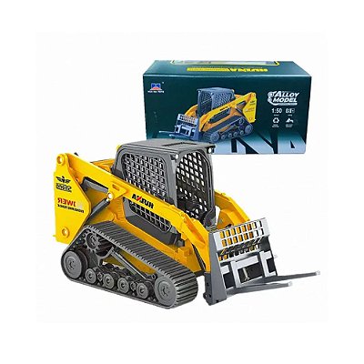 Miniatura Huina 1:50 Empilhadeira Esteira Bobcat 1706