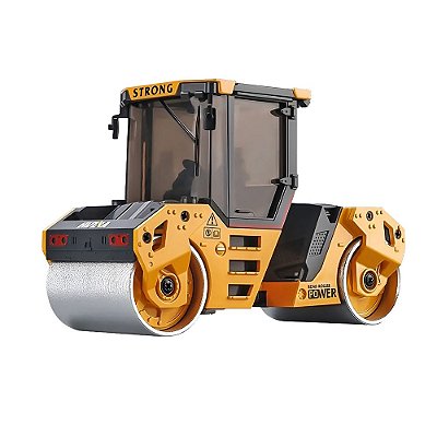 Miniatura Huina 1:50 Compactor Rolo Compactador 1724