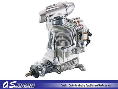 Motor Gasolina O.S. GF40 4T com Escape F-6040