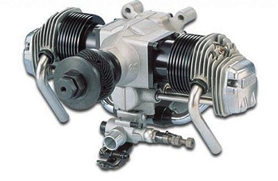 Motor Glow O.S. FT-160 Gemini 4T 2 Cilindros