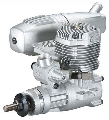 Motor Glow O.S. 46AX-II .46 com Escape E-3071