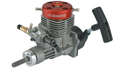 Motor Glow Dynamite .32 Marine DYN6450 Nautimodelismo Barco