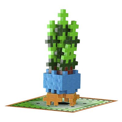 Plus-Plus Plant Pack Sassy Snake Plant 1065