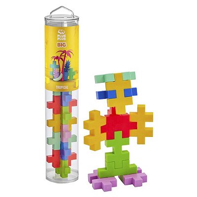 Plus-Plus Tubo Grande Tropical 2414