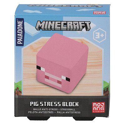 Cubo Antiestresse Paladone Minecraft Pig 6664