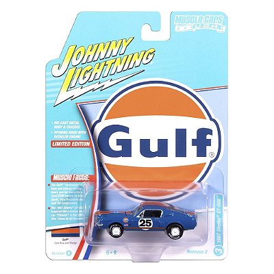 Miniatura Johnny Lightning Muscle Cars 1967 Shelby Gt 500 1:64