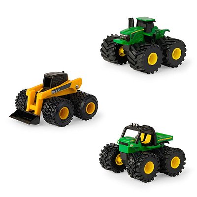 Playset Tomy Monster Treads John Deere Mini Mudders (37927a)