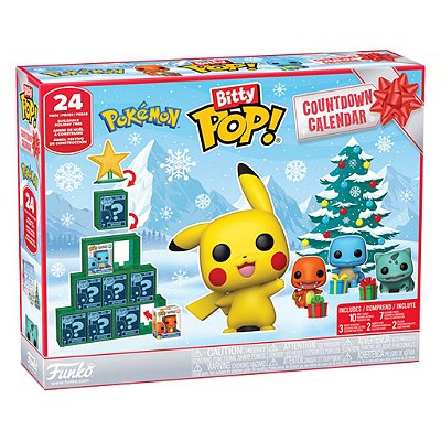 Calendário Funko Pop Bitty Advent Calendar 2026 Pokémon