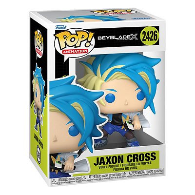 Funko Pop Animation Beyblade X Jaxon Cross 2426