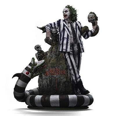 Estátua Iron Studios Bettlejuice 1:10
