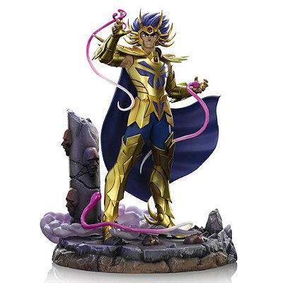 Estátua Iron Studios Saint Seiya Cancer Deathmask Art Scale 1:10