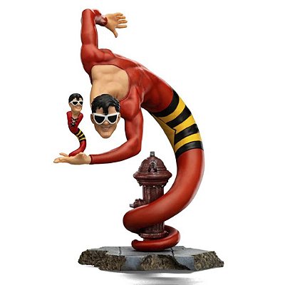 Estátua Iron Studios DC Comics Series #9 Plastic Man Art Scale 1:10