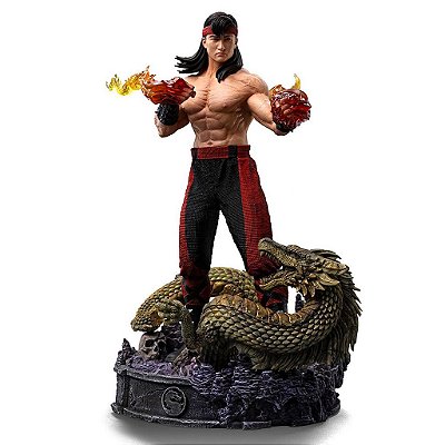 Estátua Iron Studios Mortal Kombat Liu Kang Art Scale 1:10