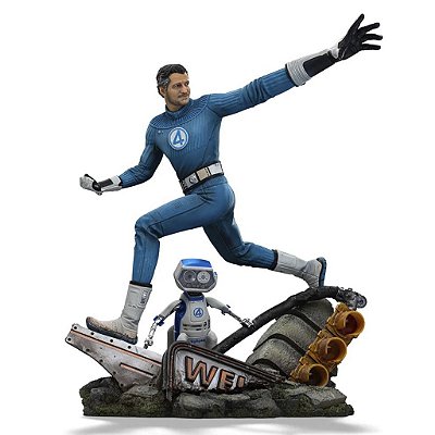Estátua Iron Studios Fantastic Four: First Steps Mister Fantastic Art Scale 1:10