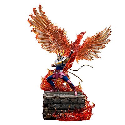 Estátua Iron Studios Saint Seiya Deluxe Phoenix Ikki Art Scale 1:10