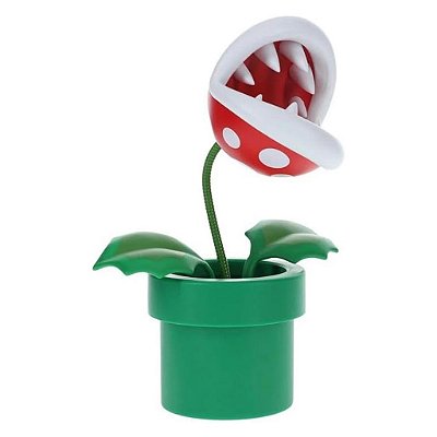 Luminária Paladone Super Mario Piranha Plant Lâmpada Posável (8530)