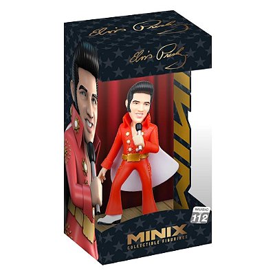 Boneco Minix Elvis Presley Red Suit #112