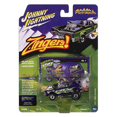 Miniatura Johnny Lightning Street Freaks 1971 Amc Gremlin 1:64