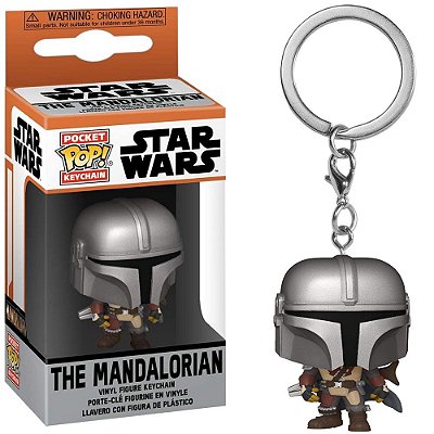 Chaveiro Funko Pocket Pop Keychain Star Wars The Mandalorian