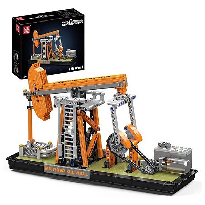 Blocos de Montar Mould King Oil Drilling 840 Peças