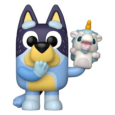 Funko Pop Animation Bluey Bandit With Unicorse 2371