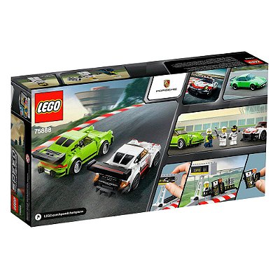 Blocos de Montar Lego Sp Porsche 911 Rsr and 911 Turbo 3.0