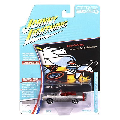 Miniatura Johnny Lightning 1969 Dodge Coronet R/T Convertible 1:64 (JLMC038)
