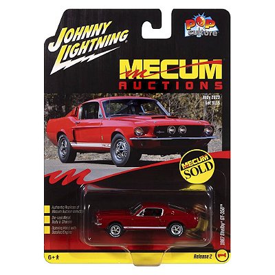 Miniatura Johnny Lightning Mecum Auctions 1967 Shelby Gt 350 1:64 (06790)