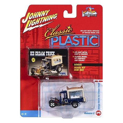 Miniatura Johnny Lightning Classic Plastic George Barris Ice Cream Truck (JLPC015)