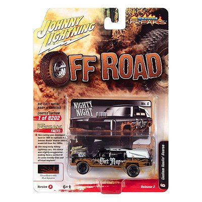 Miniatura Johnny Lightning Off Roada Custom Haulin Hearse 1:64 (JLSF024A)