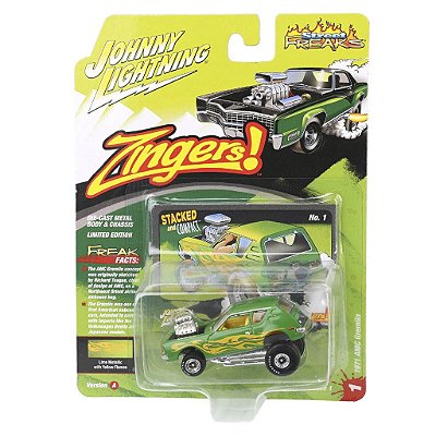 Miniatura Johnny Lightning: Street Freaks 1971 Amc Gremlin 1:64 (JLSF027A)