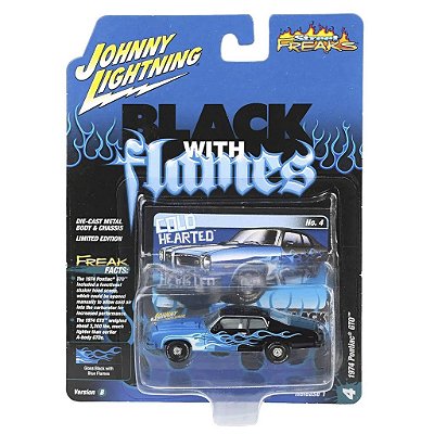 Miniatura Johnny Lightning 1974 Pontiac GTO 1:64 (JLSF027B)