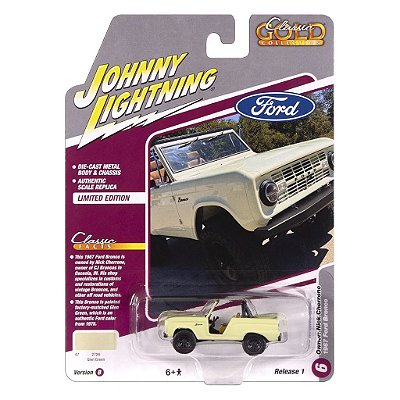 Miniatura Johnny Lightning Classic Gold Collection 1967 Ford Bronco (JLCG033B)