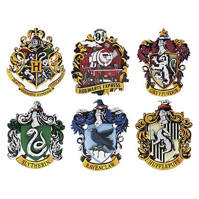 Imã Puremind Craft Kit Harry Potter Emblemas (1650)