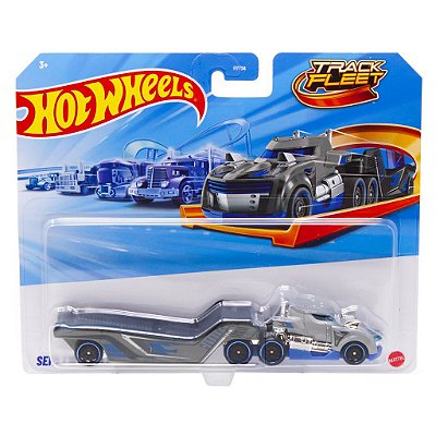 Miniatura Hot Wheels Track Fleet Semi Twin Mill JKP30