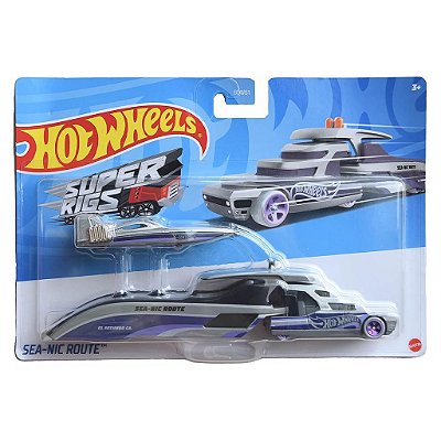 Miniatura Hot Wheels Super Rigs Sea-nic Route JKN82
