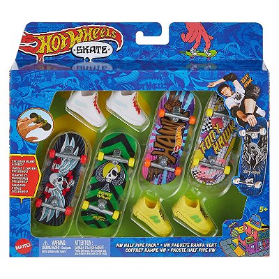 Miniatura Hot Wheels HW Half Pipe 4 Pack HVM14