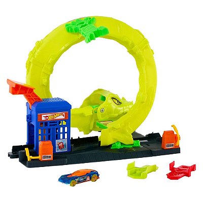 Colecionável Hot Wheels Pista City - Snake Spiral JBM63