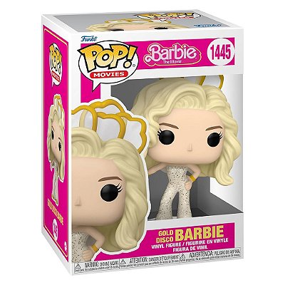 Funko Pop Barbie The Movie Gold Disco Barbie #1445
