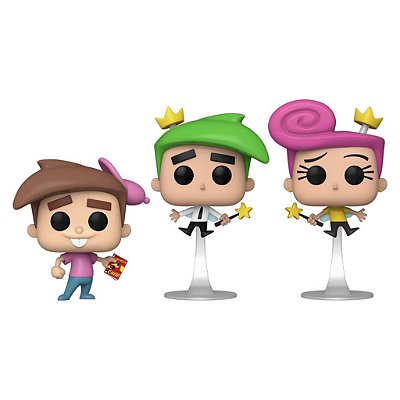 Funko Pop Os Padrinhos Mágicos Timmy, Cosmo & Wanda #71740