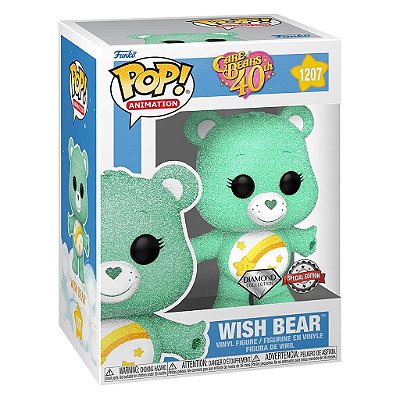 Funko Pop Care Bears 40TH Wish Bear Exclusive Diamond #1207