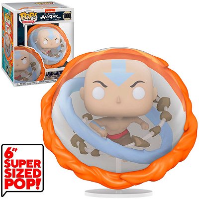 Funko Pop Avatar The Last Airbender Aang Avatar State #1000 Super Sized 15 cm