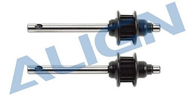 Cauda Correia Feather Shft Helicóptero T-Rex 470L Align H47T018XXT