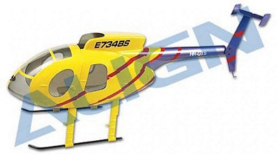 Fuselagem Escala 500E Helicóptero T-Rex 250 Align HF2504T