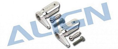 Garra do Rotor Principal FL Prata Helicóptero T-Rex 250 Align H25105