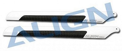 Pá de Fibra de Carbono HD200BT Helicóptero T-Rex 250 Align