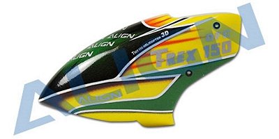 Cabine Pintada Helicóptero T-Rex 150 Align HC1503T
